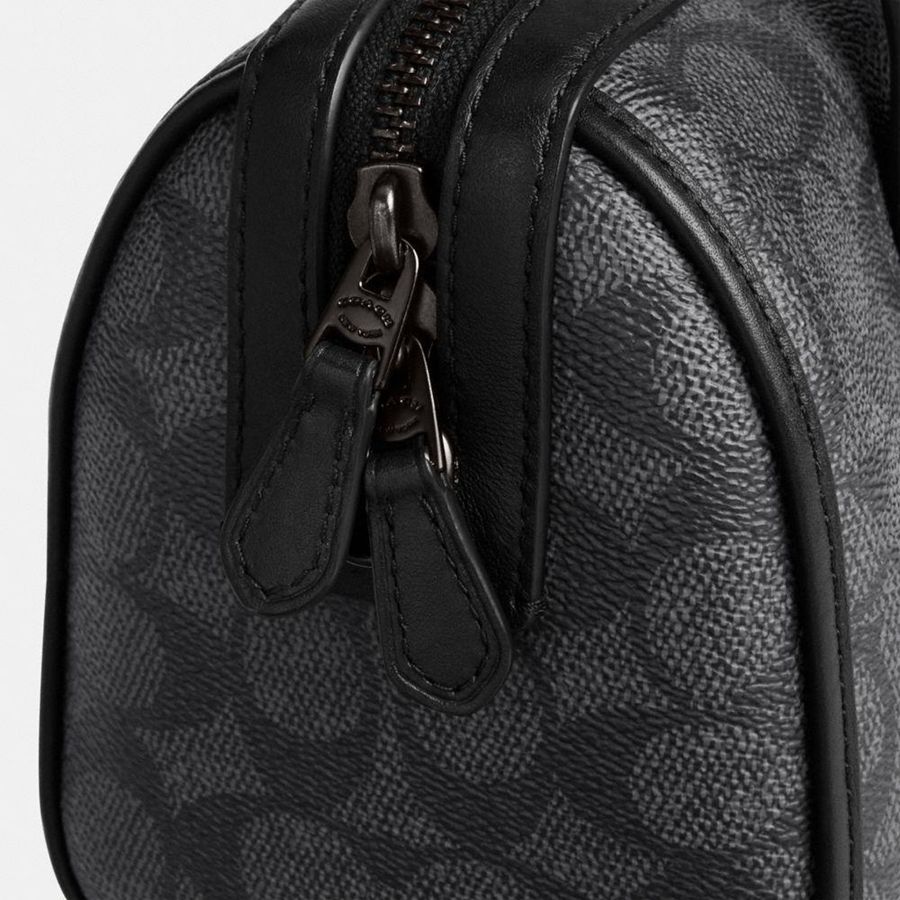 Bolso Tote COACH Gotham Duffle 24 In Signature Canvas Hombre Gris | ZYL-369805