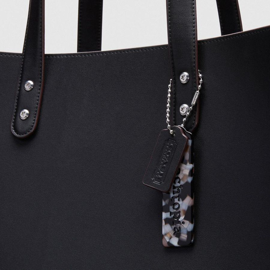 Bolso Tote COACH Large Re Laceable In Coachtopia Leather Hombre Negras | BUS-098271