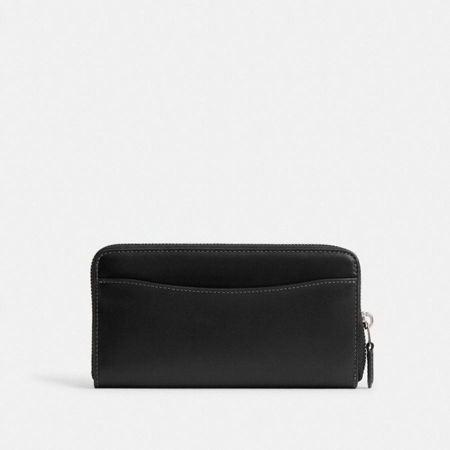 Cartera COACH Essential Accordion Zip Mujer Negras | DBH-350471