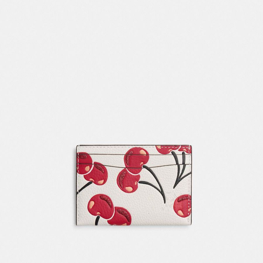 Cartera COACH New Year Essential Card Case With Quilting Mujer Doradas | VZX-827134