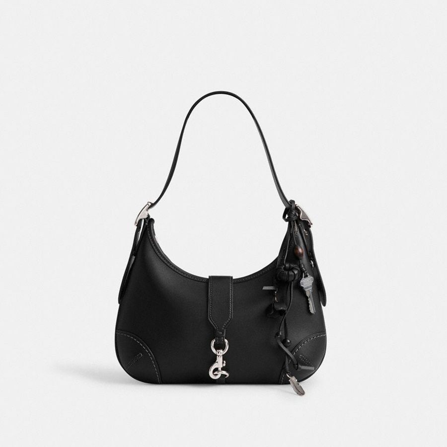 Charms COACH Heritage Bag Mujer Negras | HCP-461873