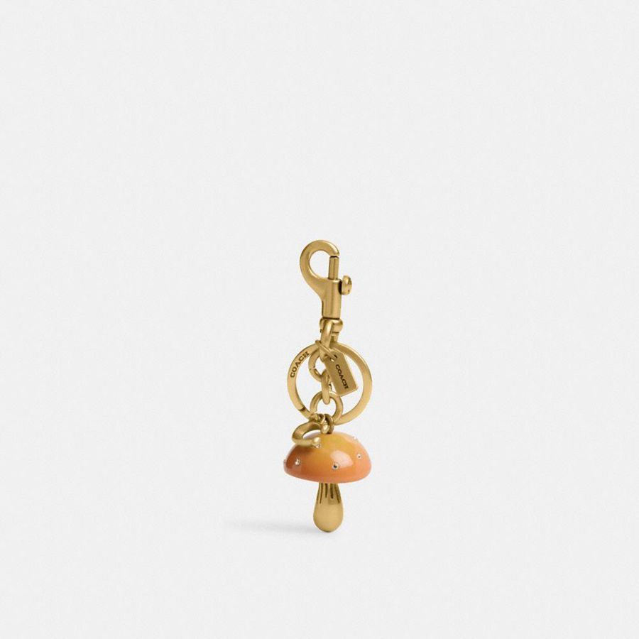 Charms COACH Mushroom Bag Mujer Doradas | PVB-195260