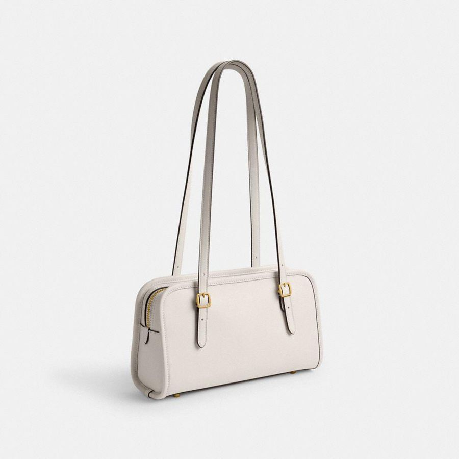 Charms COACH Swing Zip Bag Ands Mujer Doradas | VDW-963781