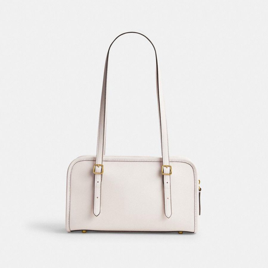 Charms COACH Swing Zip Bag Ands Mujer Doradas | VDW-963781