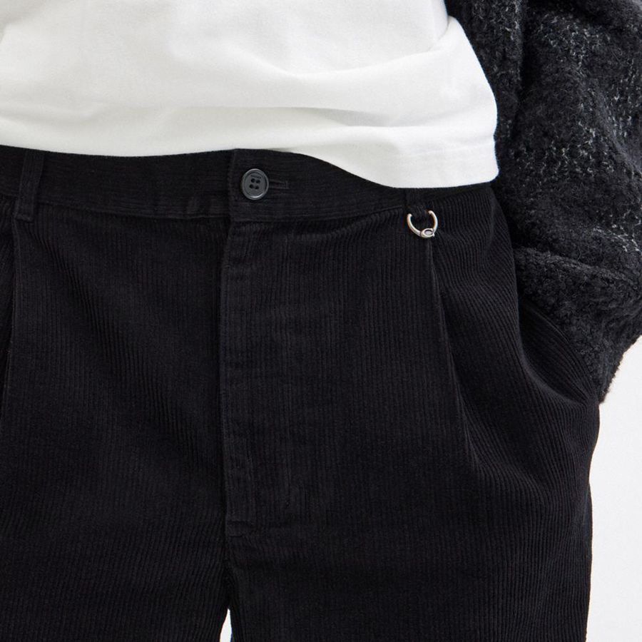 Pantalon COACH Corduroy Hombre Negras | ARM-154802