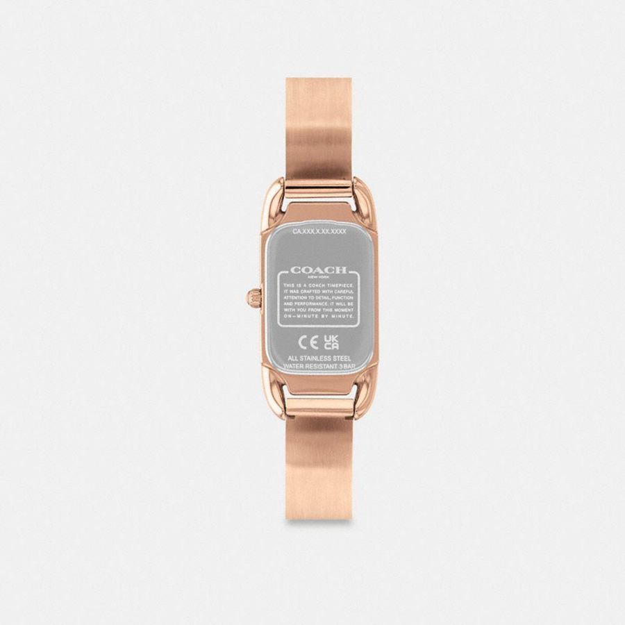 Relojes COACH Cadie, 17.5 Mm X 28.5 Mm Mujer Doradas | VTS-329608