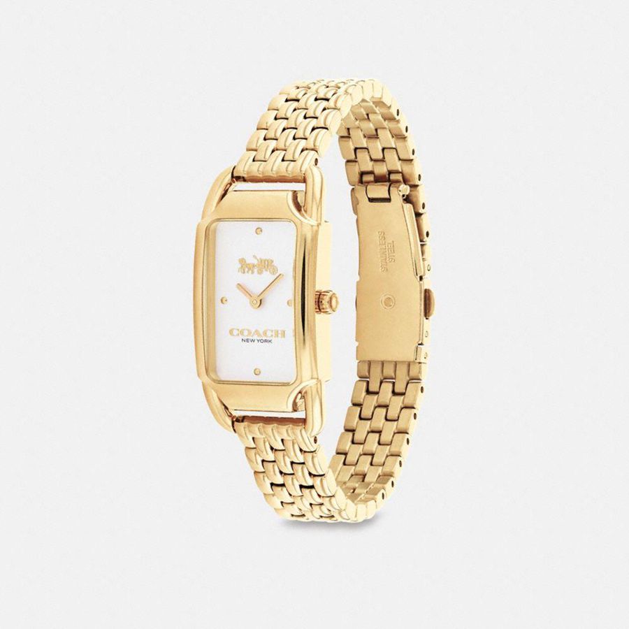 Relojes COACH Cadie, 20 Mm X 32.5 Mm Mujer Doradas | CTH-176902